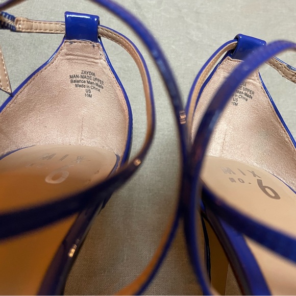 Dodger Blue 4” Heels NWOT - Picture 10 of 11